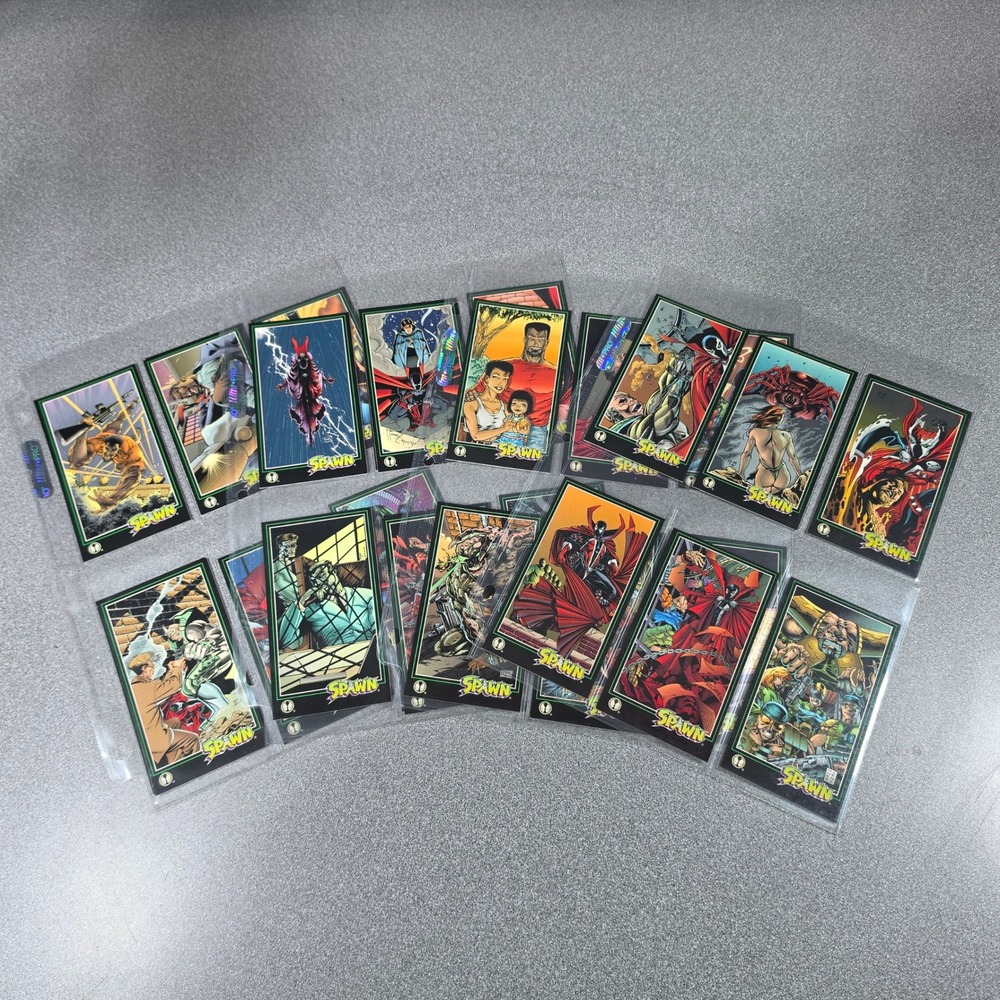 Spawn Trading Card Lot 24ct 1995 1996 WildStorm Comics Excellent